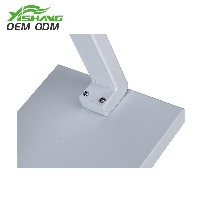 Professional Customized White Double-Sided Cosmetic Display Rack