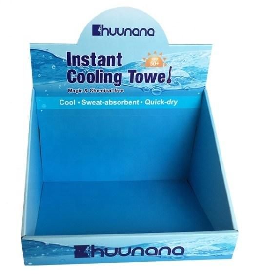 Corrugated Cardboard Paper Display Shelf Pop Display Rack for Retail