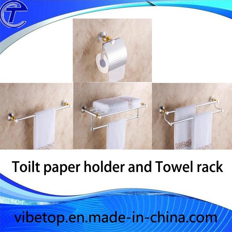 Steel Material Hotel Style Wall Mounted Towel Rack