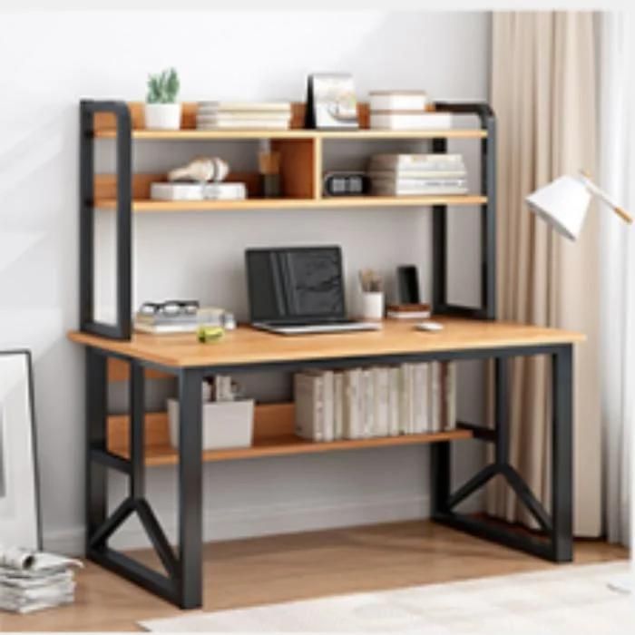 Computer Desktop Desk Desk Bookshelf Combination Household Simple Bedroom Junior High School Student Rental Room Office Writing Desk