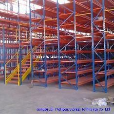 Multilayer Industrial Mezzanine Rack for Warehouse Use