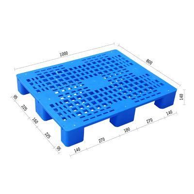 Warehouse Stock 9 Feet Flat Grind Top Plastic Pallet