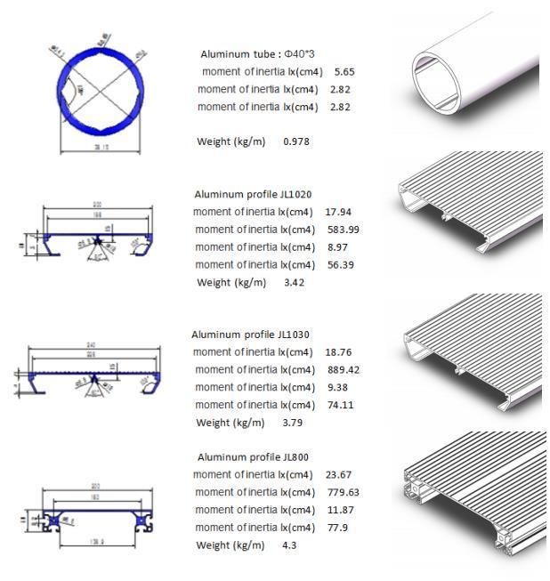 Warehouse Use Aluminum Storage Rack