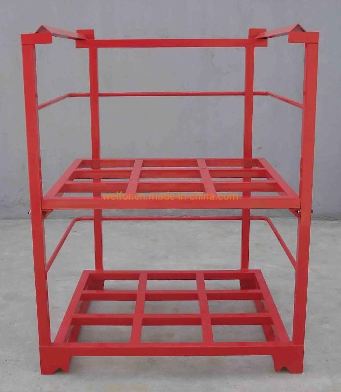 Portable Stackable Shelf Storage Metal Pallet Rack for Tyre Stacking Racking System