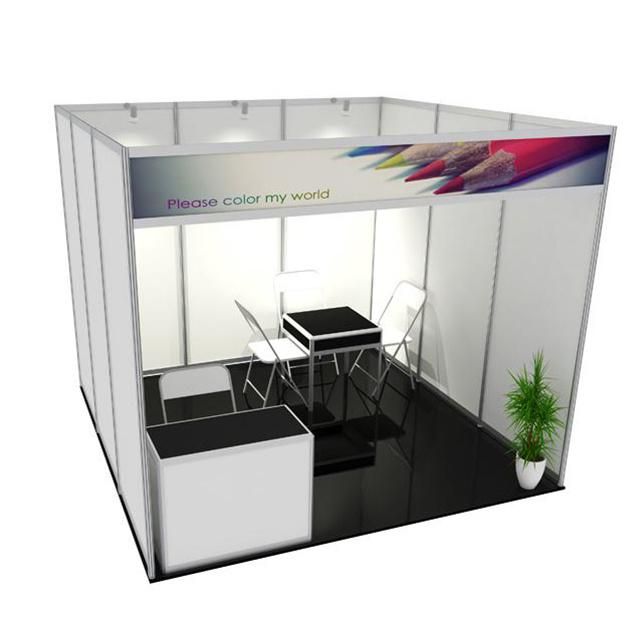 3meters X 3meters Aluminium/Aluminum Extrusion Profiles Exhibition Frame Display Rack Shelf Booth Show Frame Trade Show Frame