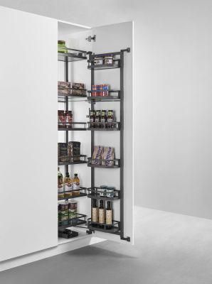 Tandem Pantry Unit Flat Wire Basket Kitchen Storage Rack