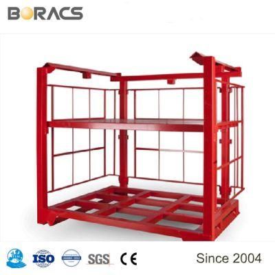 Storage Stack Racking with Removable Posts Pallet