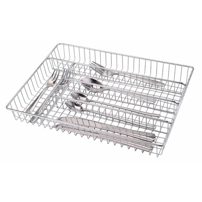 Popular Products 2021 Metal Kitchen Plate Rack Single Layer Drainer Folded Dish Rack