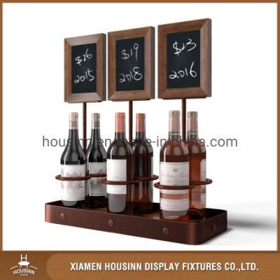 Table Top Beverage Beer Spirit Wine Display Rack