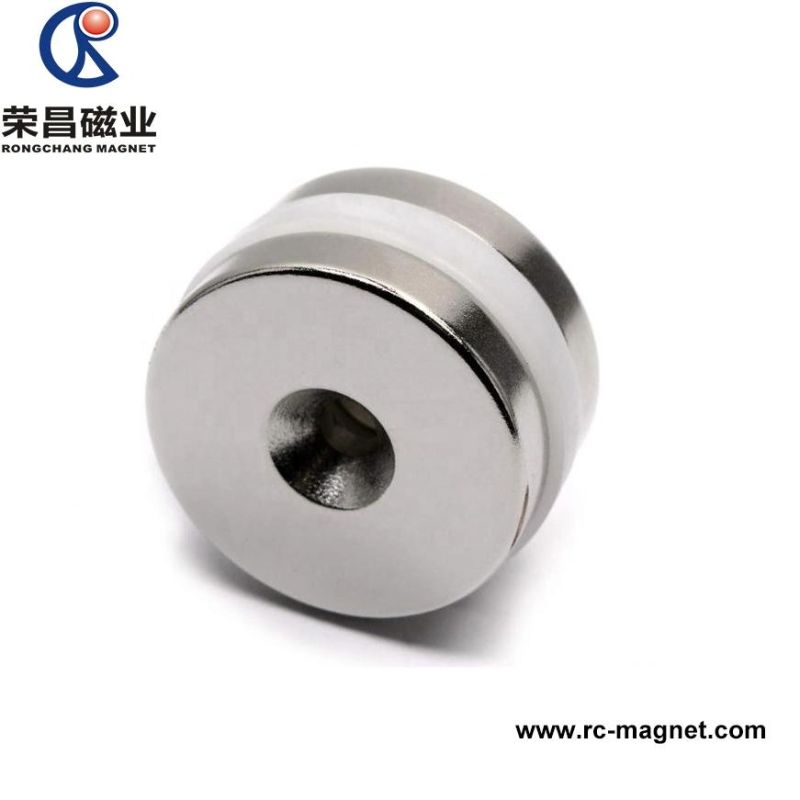 Powerful Rare Earth Neodymuim  Magnet with Counterbore Hole 