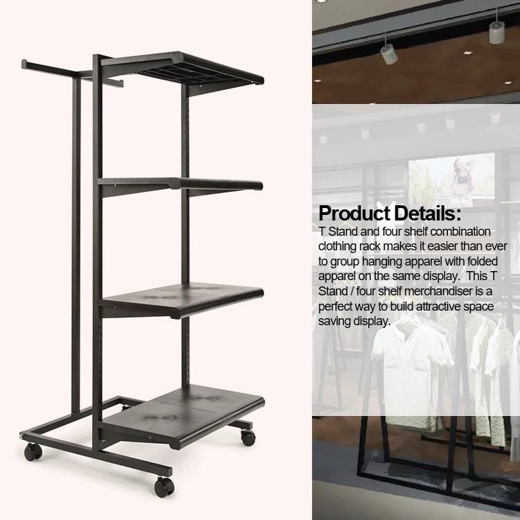 Clothing Garment Rack Metal Display Rack