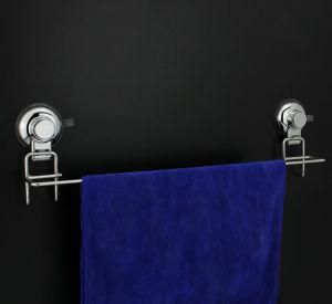 Bathroom Accessories Suction Cup Single Towel Bar Towel Rail Rack Dg-Sf1014c-E