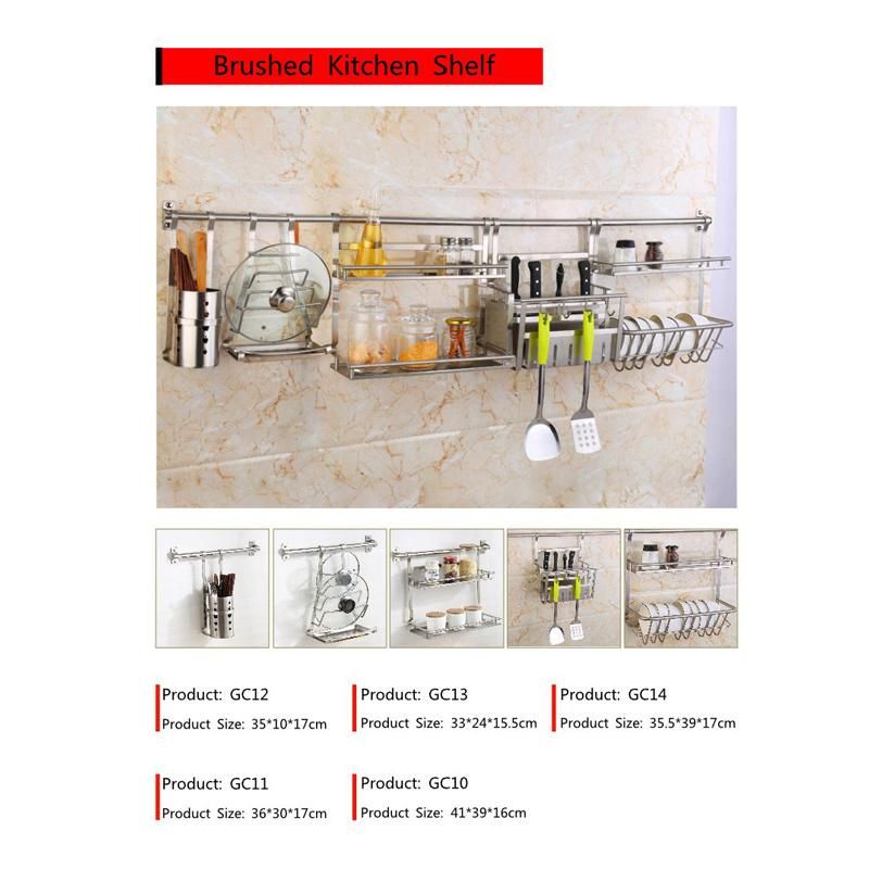 Condiment Storage Rack Double Layer Spice Jars Rack Kitchen Storage Holder Multifunction Kitchen Organizer Storage Shelf Rack