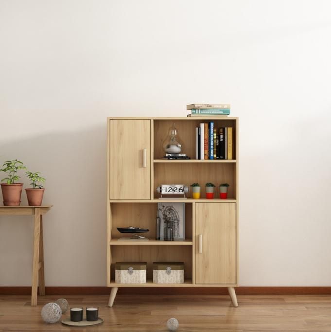 Simple Shelf Nordic Bookshelf Combination Bookcase