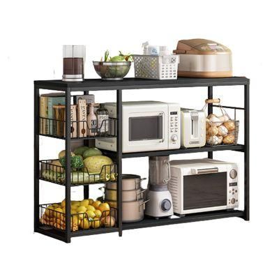 Kitchen Supplies Storage Shelf Standing Kitchen Rack