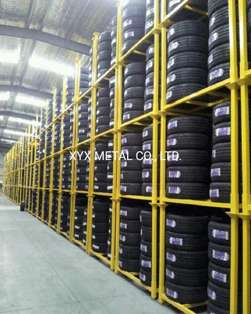 Large DIY Metal Garage Tyre Storage Rack