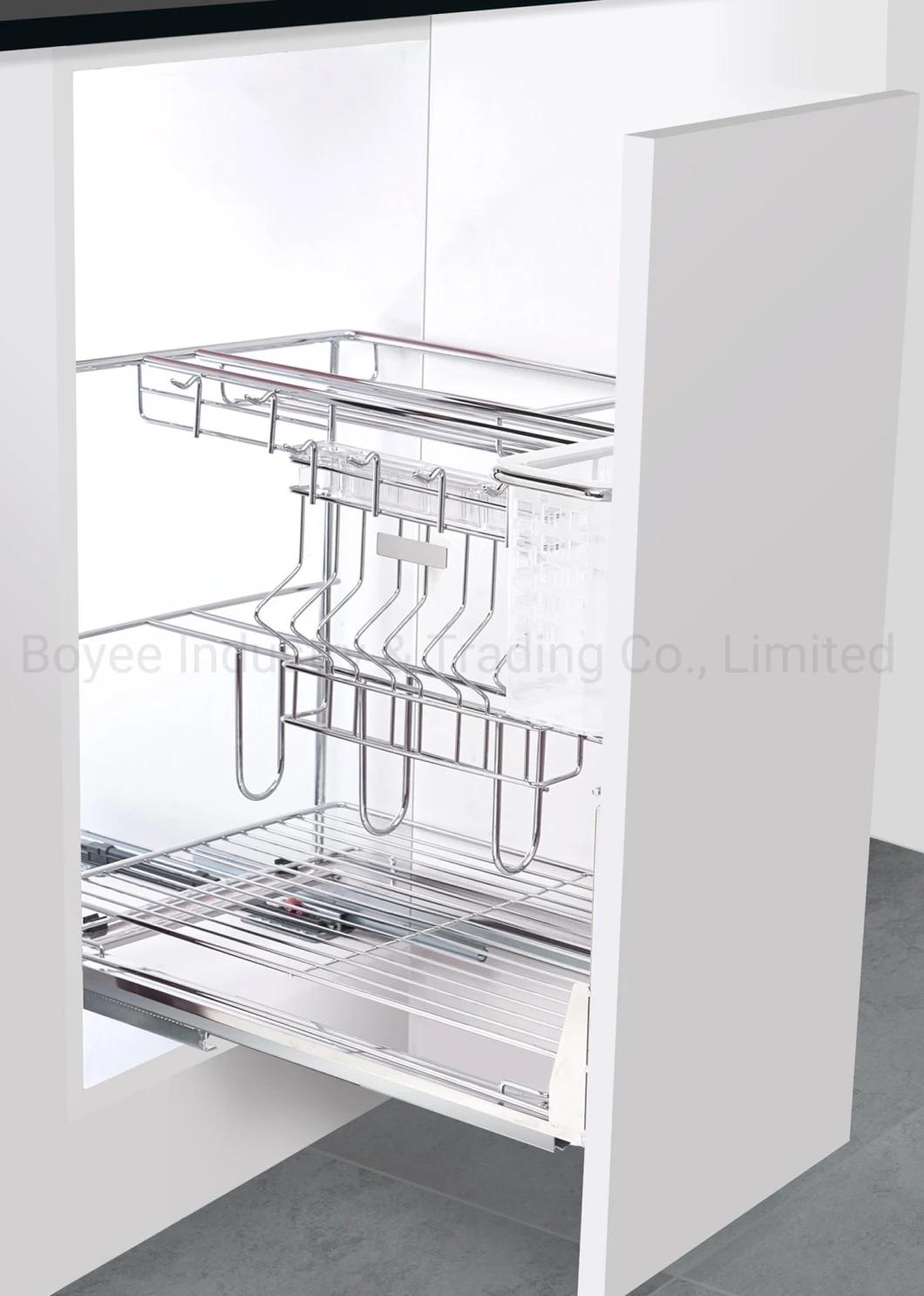 Stainless Steel Kitchen Storage Shelf / Rack for Cabinet