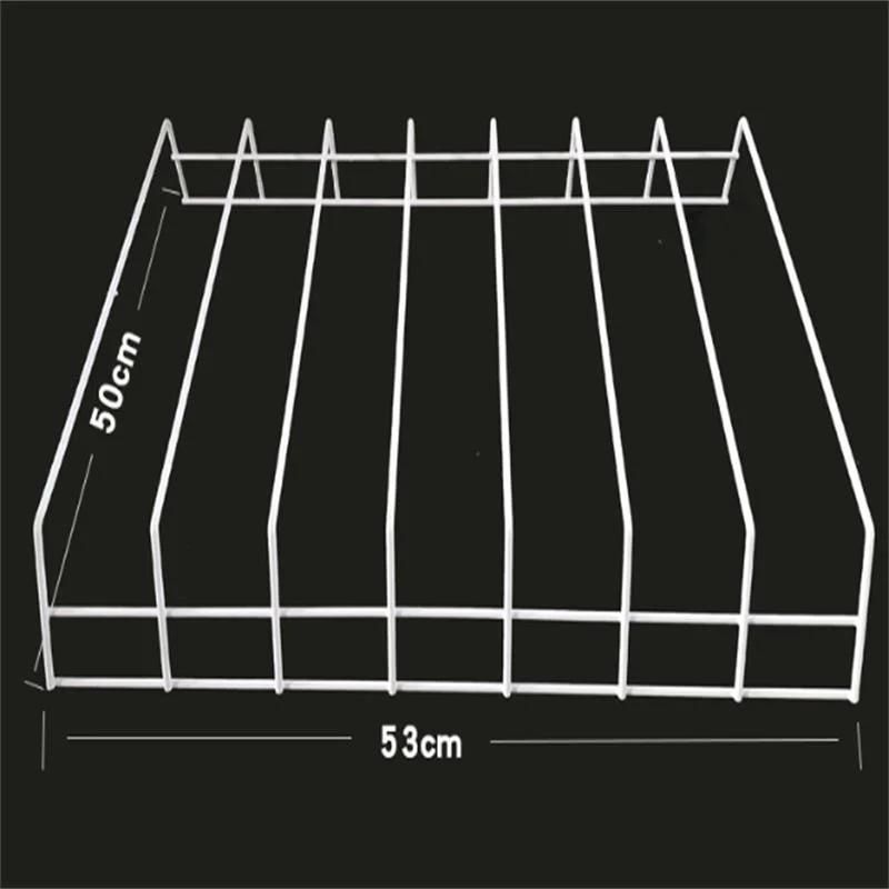 Refrigerator Freezer Anti-Universal Accessories Anti-Overturning Rack Shelf Classification Column