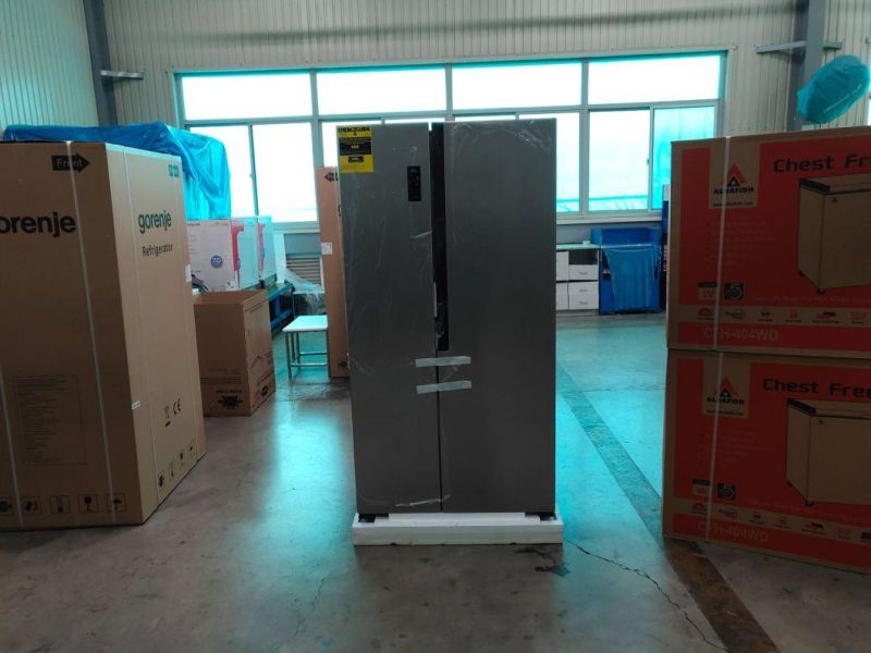 516L No Frost Stainless Steel Side by Side Fridge Refrigerator with Icemaker