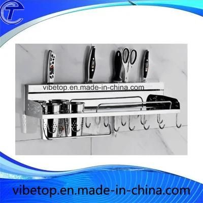 High Quality Stainless Steel Wall Mounted Kitchen Rack