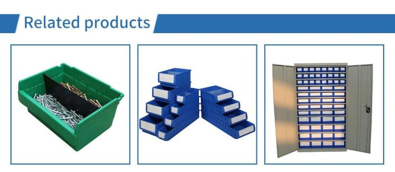 Warehouse Plastic Storage Picking Box Hardware Storage Bins for Industrial
