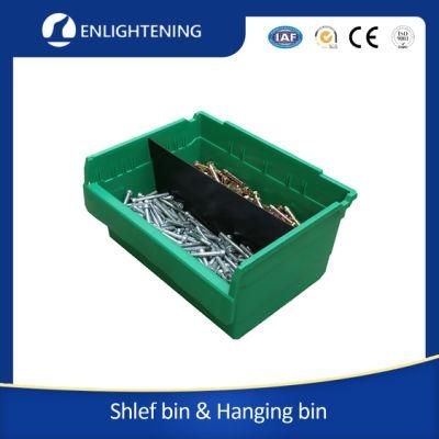 Plastic Wall Mount Parts Picking Container Pegboard Parts Hanging Bins for Automotive Appliance Electrnics and E-Commerce Warehouse Organize