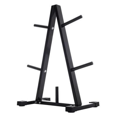 High Quality Custom Commercial Fitness Vertical Detachable Gym Weightlifting Plate Storage Rack