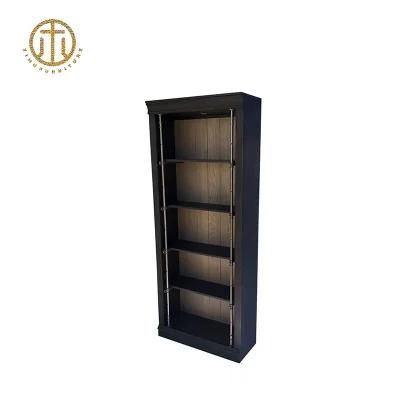 House Decoration Furniture Wooden Wine Cabinet Free Standing Wooden Wine Rack for Wine Bottles and Glasses