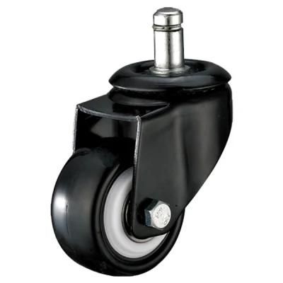 Grip Ring Caster Wheel Swivel PU Wheel for Rack Shelf