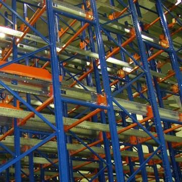 High Density Storage Radio Shuttle Racking Warehouse Automated Storage Rack