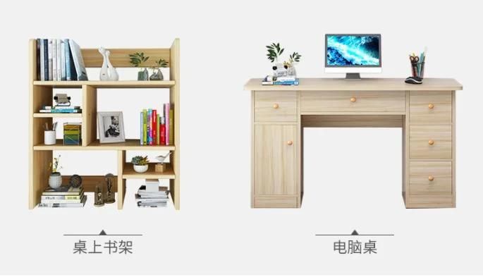 Desk Bookshelf Desk Home Bedroom Desktop Storage Rack