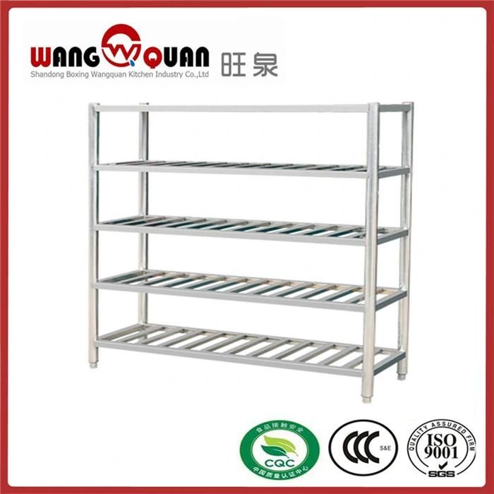 4 Layers Shelf Ajustable Steel Wire Metal Shelving Rack