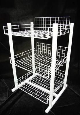 Metal Exhibition Rack Floor Shelf Stand Display Rack