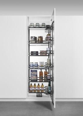 Tandem Pull out Solid Base Basket Cabinet Built-in Storage Rack