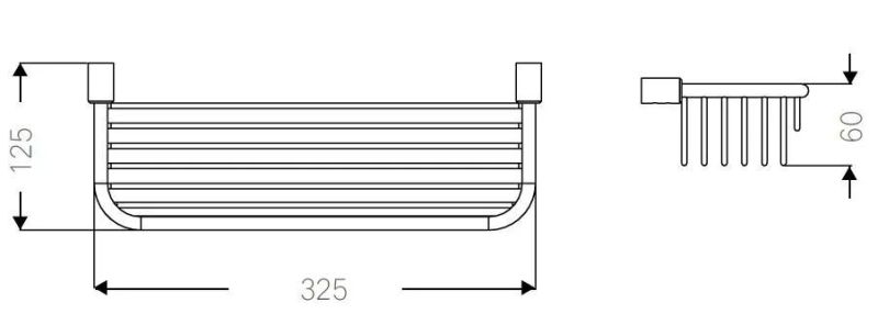 Bathroom Accessories 304 Stainless Steel Bathroom Shelf Corner Shelf