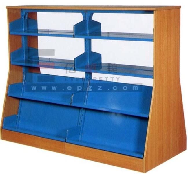 Wooden Library Furniture Bookshelf Design Bookcase for Kids Kindergarten School Furniture