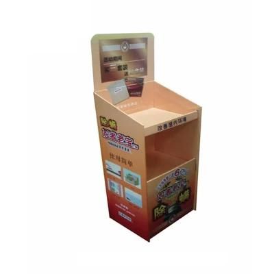 Manufacturers Custom Size Printing Supermarket Snacks Display Stand