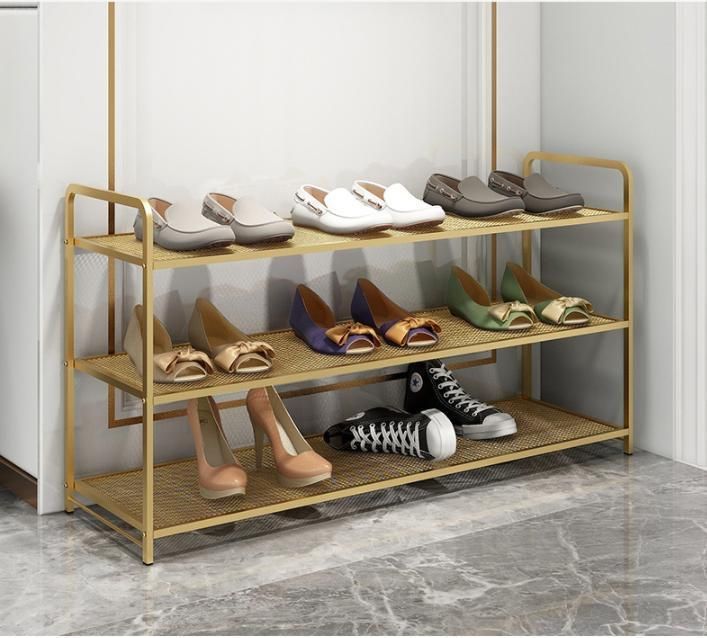 Shoe Shelf in The Bedroom at The Door of The Home, Good-Looking, Economical, Small-Sized Household Dormitory