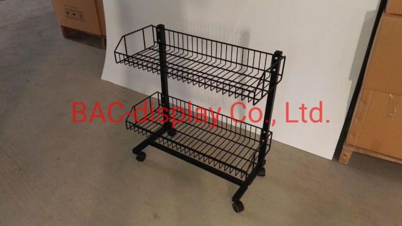 Factory Custom Metal Wire Frame Holder Rack for Shops and Storages