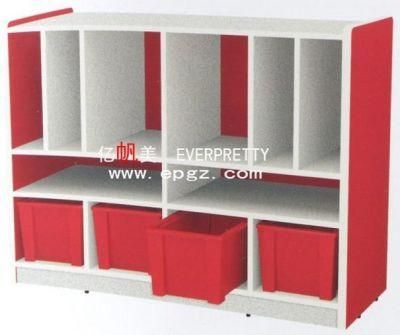 Nursery School Furniture Kid&prime;s Wooden Bookcase