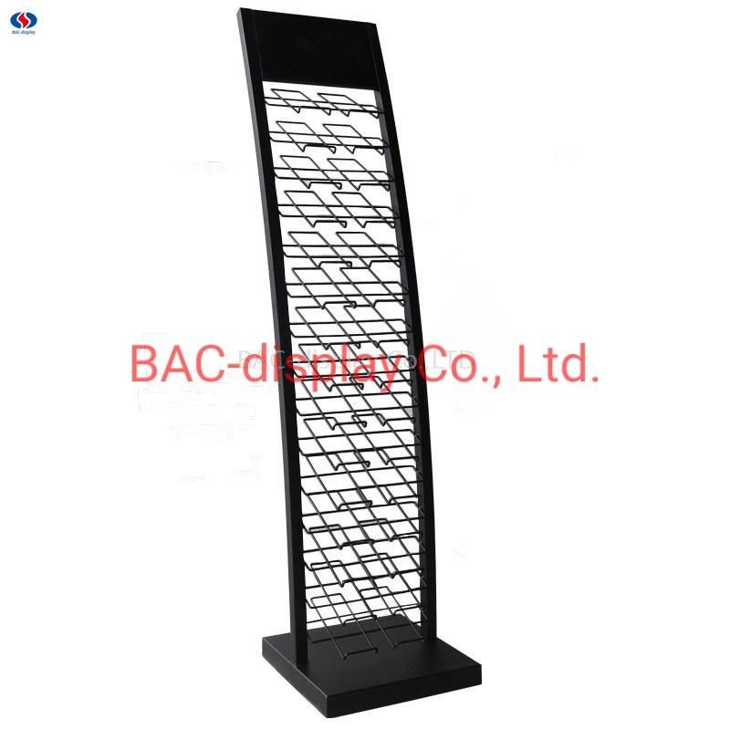 Tabletop Marble Ceramic Tile Shelf Sample Display Racks