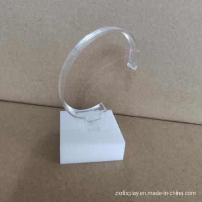Delicate Matte White Acrylic Casio Watch Display Stand