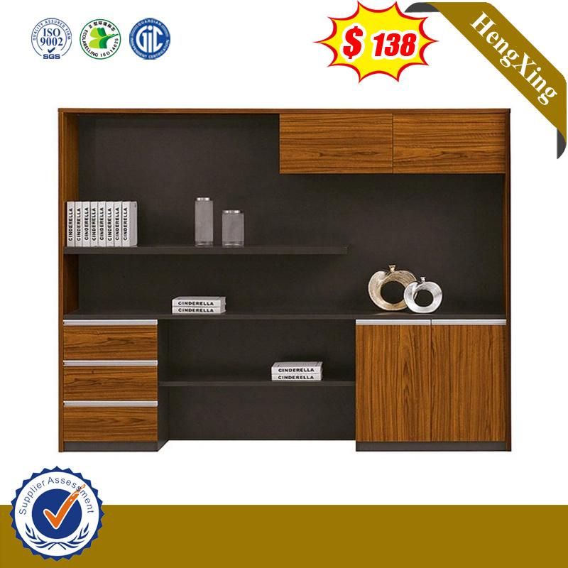 Melamine Laminated 6 Doors Wooden Office Filing Cabinet Bookshelf