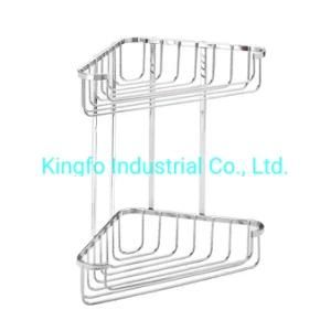 Bathroom Wire Corner Organizer Shelf Shower Caddy- Corner Shower Rack