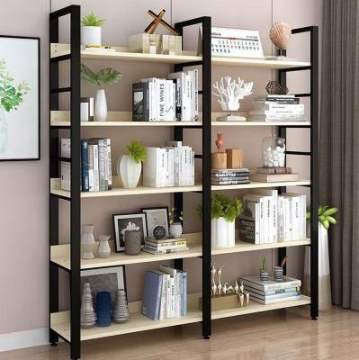 5 Tier Bookcase Shelf Storage Organizer High Book Rack
