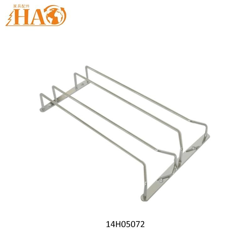 Top Mounting Ss201 Wine Glass Rack 2/3/4 Rows