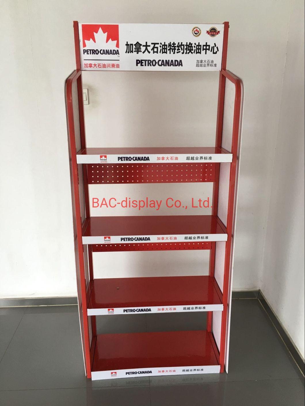 Multi-Tier Movable Food Display Shelf/Bread Display Stand/Bakery Display Rack