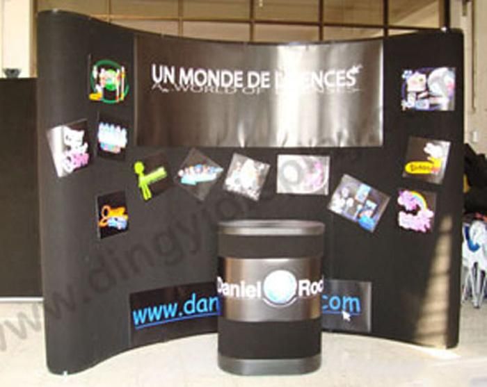 10 Feet Magnetic Pop up Exhibition Display Stand