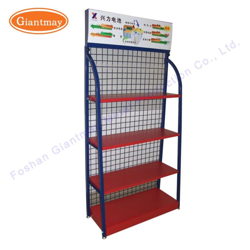 Metal Heavy Duty Motor Oil Bottle Display Rack for Shop