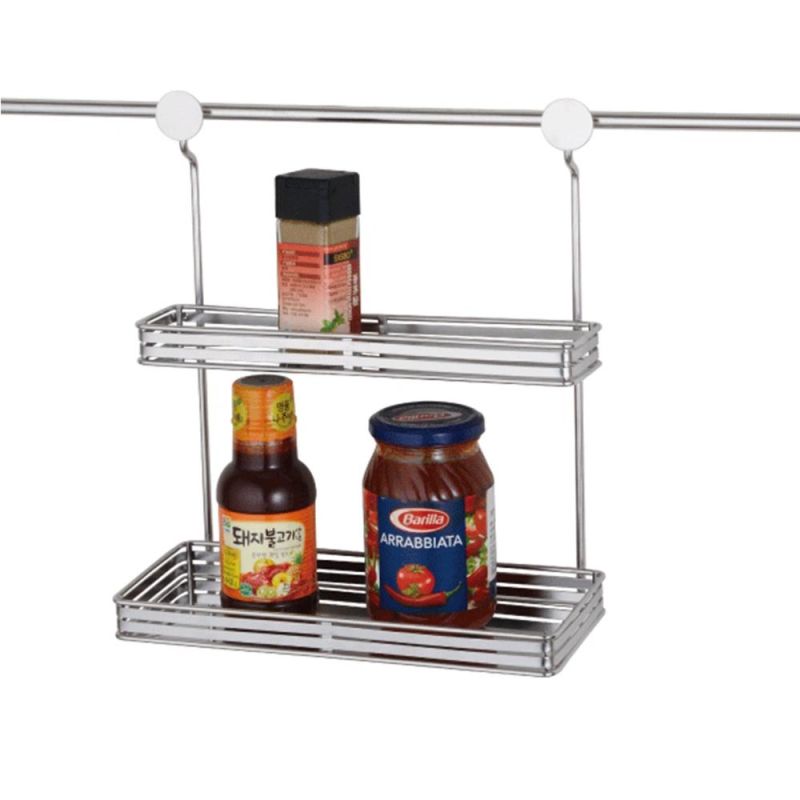 Filta Durable Saving Space Metal Iron Kitchen Cabinet Under Shelf Hanging Storage Baskets